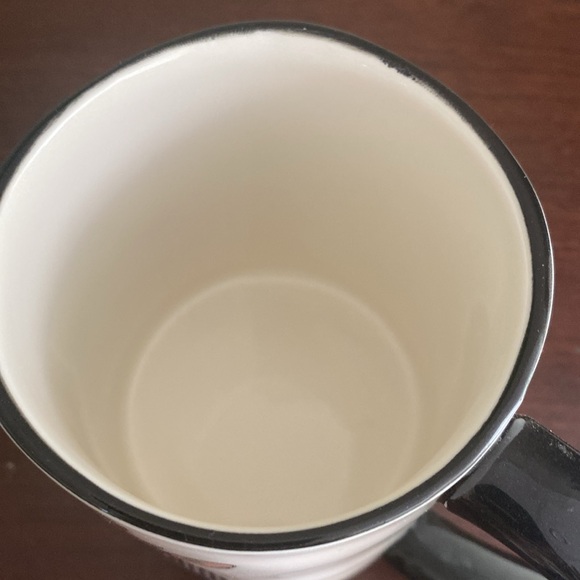 Oversized, Stoneware, Hipster Cowgirl with Rose Tattoo Mug. 17oz.  NWOT - Picture 4 of 8